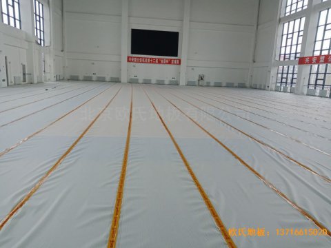 青島黃島區(qū)濱海街道中心小學運動木地板